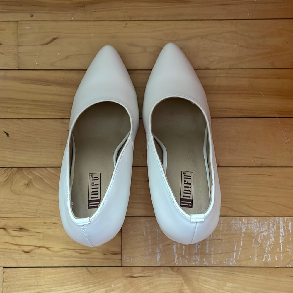 White heels